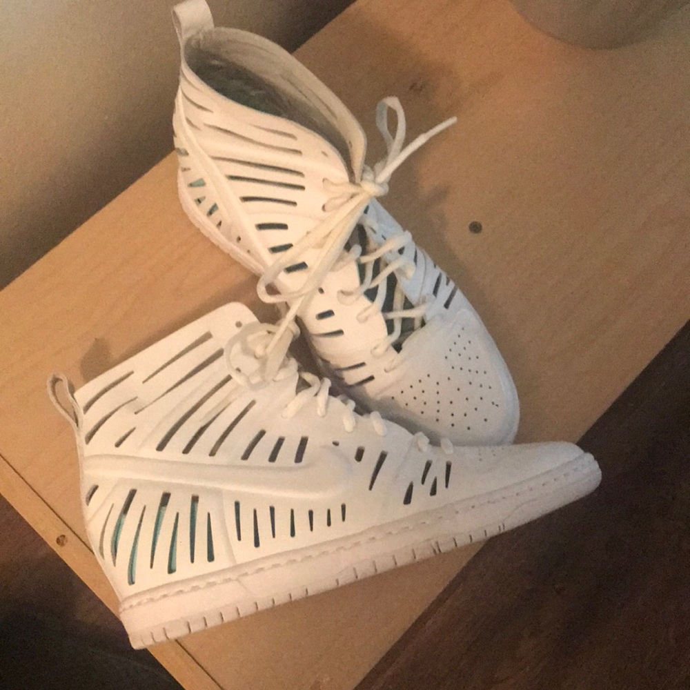 Nike dunk sky hi wedge sneakers